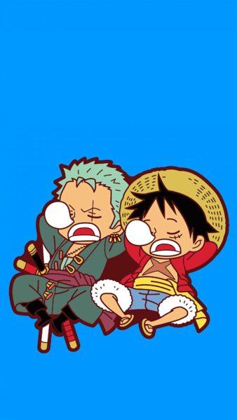 chibi luffy . hình nền