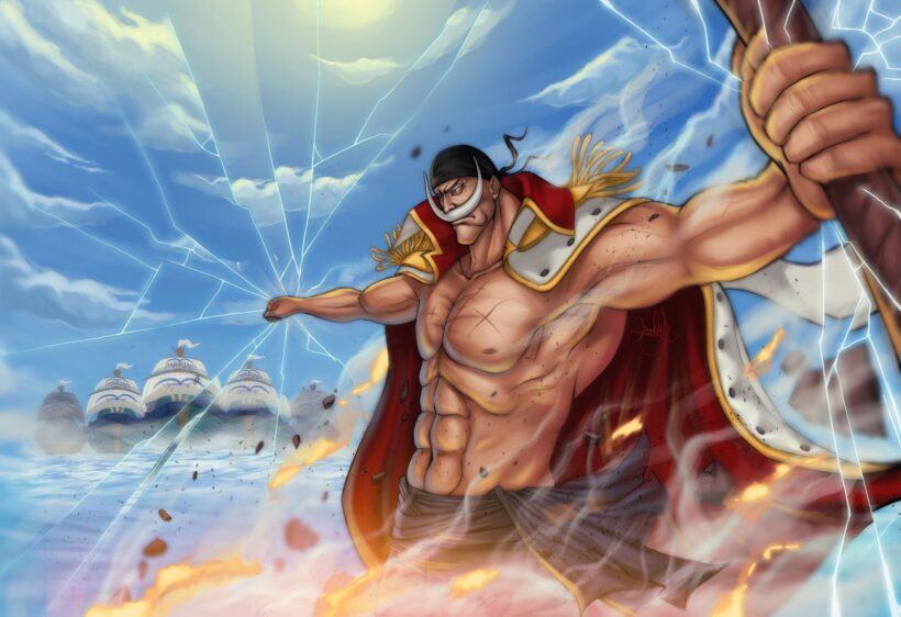 Hình ảnh râu trắng One Piece