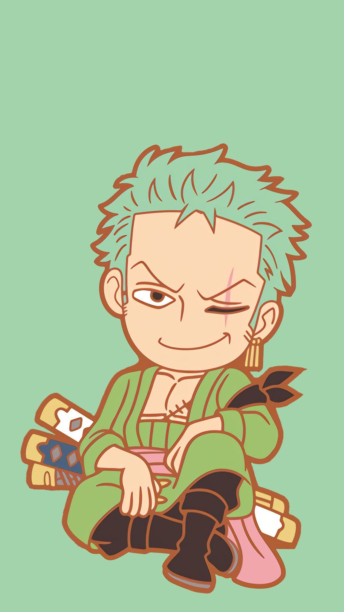 Ảnh chibi Zoro cực ngầu