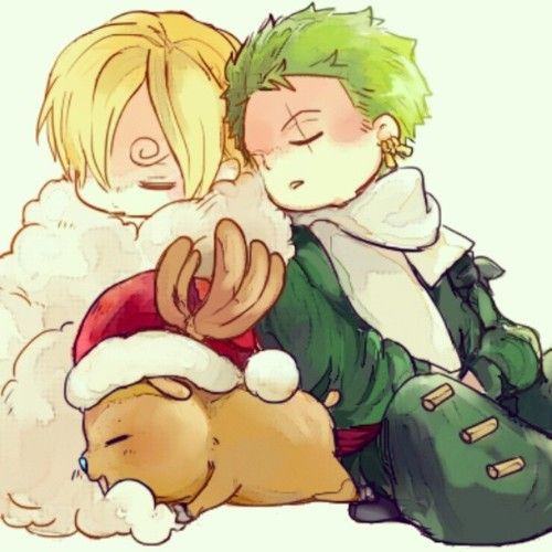 Ảnh Chibi Zoro và Sanji