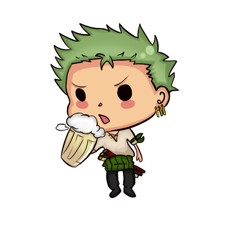 Hình ảnh chibi Zoro dễ thương