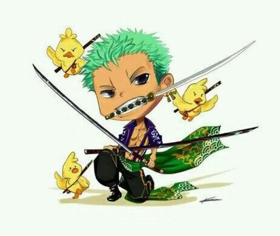 Hình ảnh chibi Zoro dễ thương