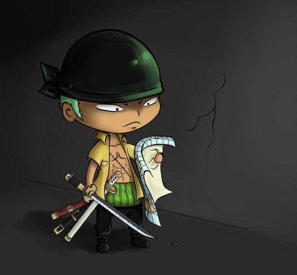 Hình chibi Zoro đẹp nhất