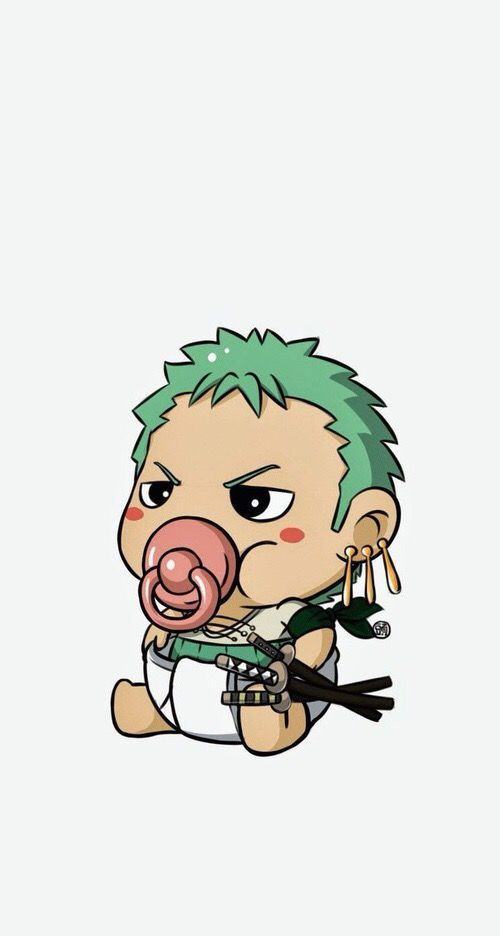 Hình chibi Zoro khi còn nhỏ