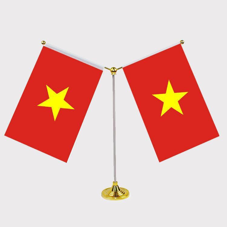 Hình ảnh hai lá cờ Việt Nam