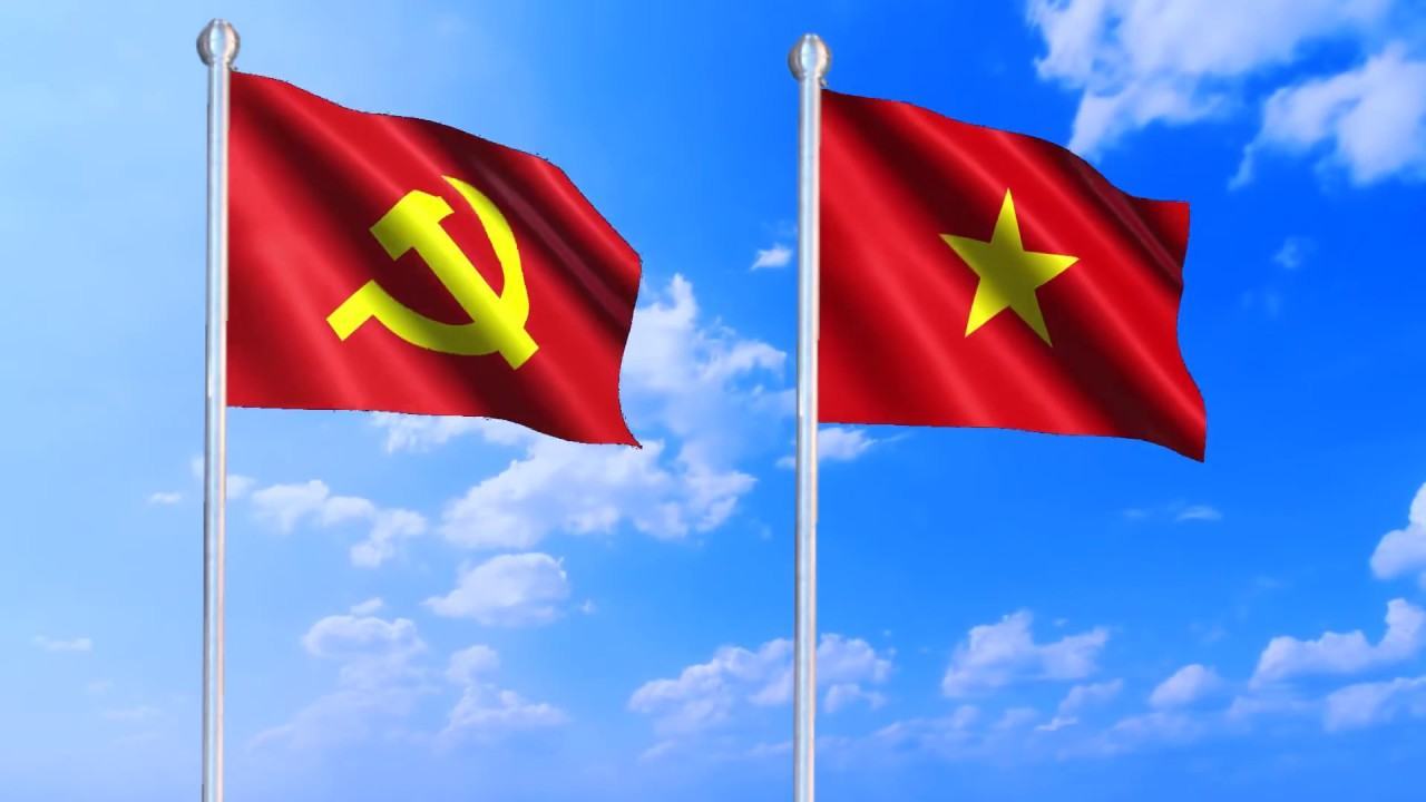 Hình ảnh lá cờ Việt Nam, cờ Đảng