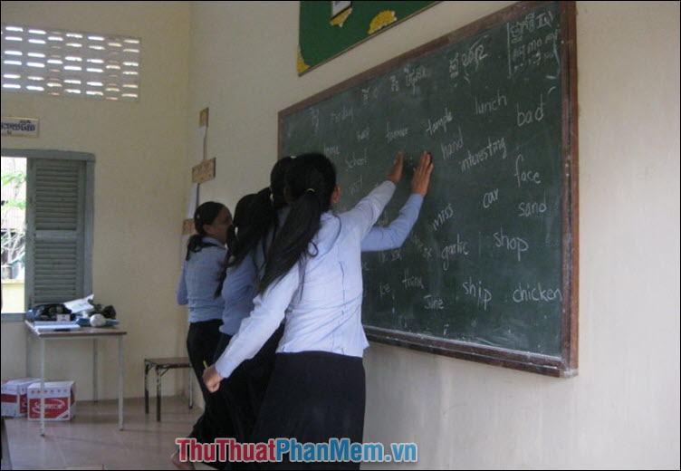 Slap Blackboard (Trò đập vào bảng)