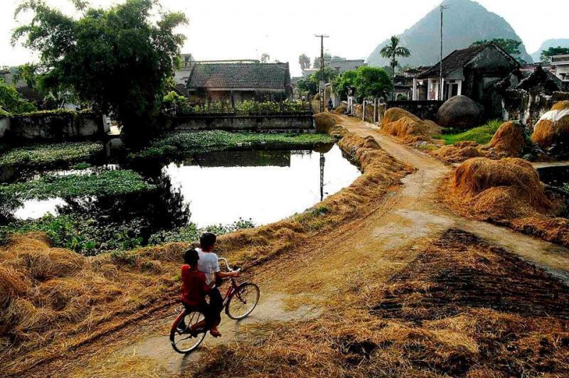 Hình ảnh làng quê thanh bình