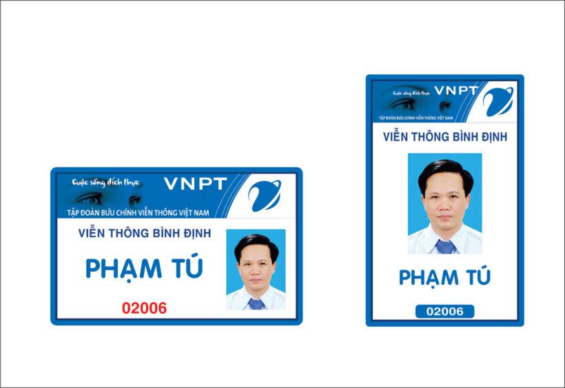 thẻ nhân viên VNPT