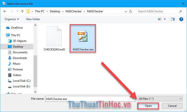 Check mã MD5, check mã MD5 của bất kỳ file nào trên máy tính nhanh chóng, chính xác10