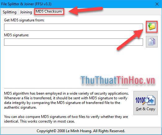 Check mã MD5, check mã MD5 của bất kỳ file nào trên máy tính nhanh chóng, chính xác11