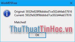 Check mã MD5, check mã MD5 của bất kỳ file nào trên máy tính nhanh chóng, chính xác5