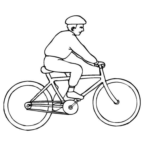 Tranh tô màu xe đạp cho bé tập tô (43)