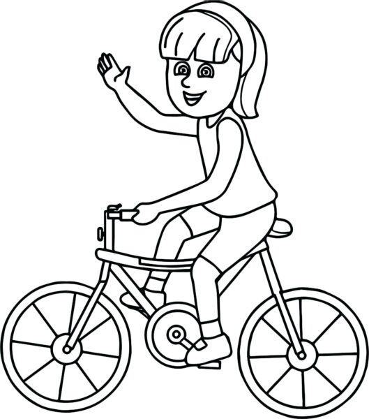 Tranh tô màu xe đạp cho bé tập tô màu (6)