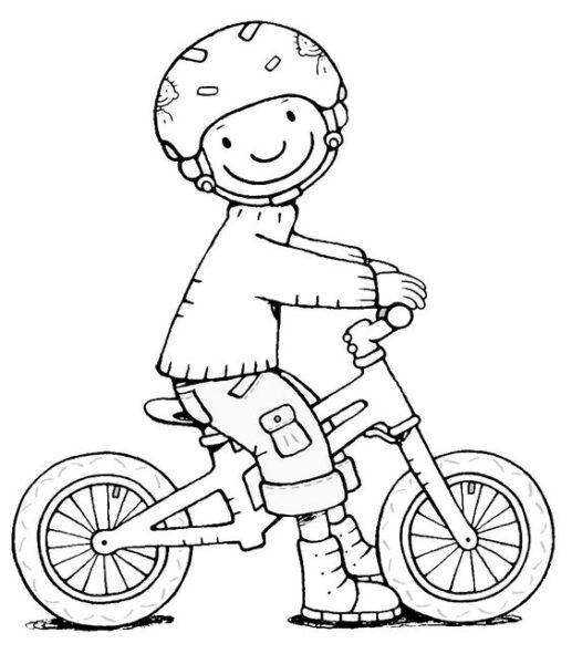 Tranh tô màu xe đạp cho bé tập tô (20)
