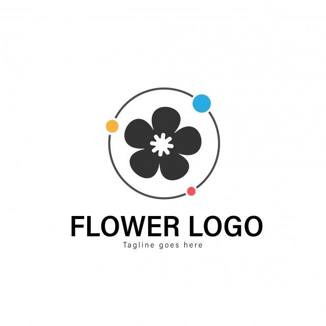 Logo bông hoa năm cánh