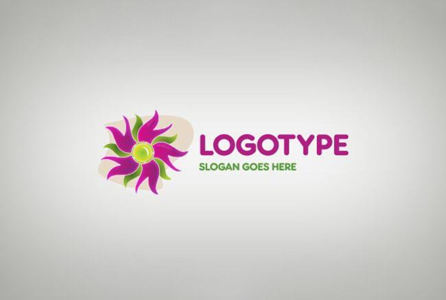Logo hoa cho công ty
