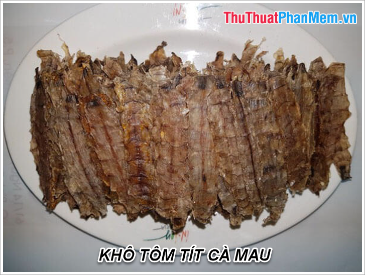 tôm khô Cà Mau