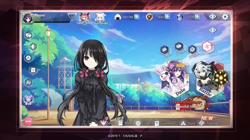 Date A Live Spirit Pledge mod apk