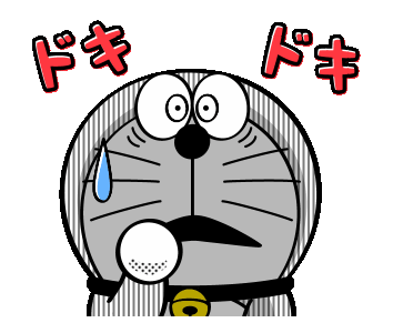 Ảnh Doraemon buồn và sợ hãi