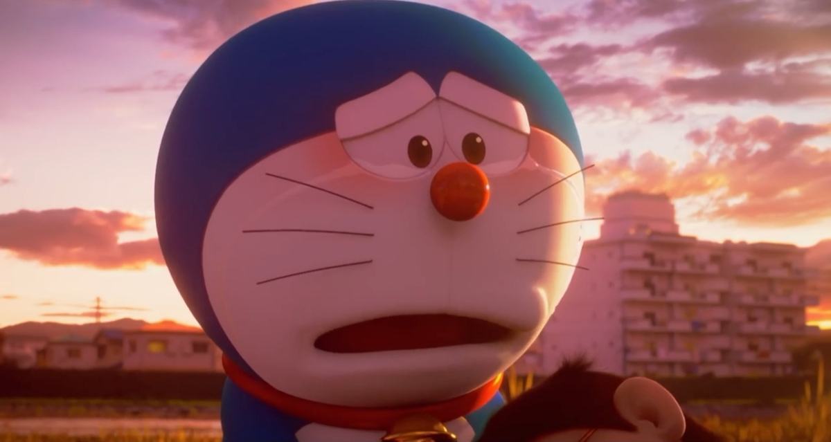 Hình ảnh Doraemon khóc đẹp