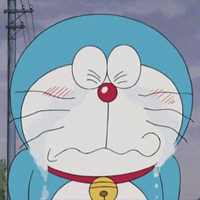 Hình ảnh Doraemon khóc