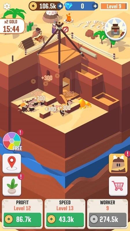 Idle Digging Tycoon mod apk