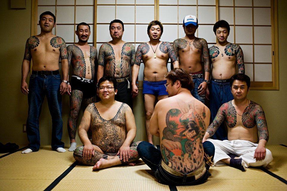 Hình ảnh các băng đảng Yakuza Nhật Bản