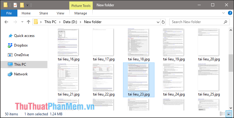 Tất cả các tệp PDF đã được chuyển đổi thành tệp hình ảnh