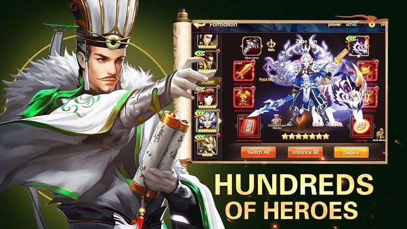 Tam Quốc Heroes of Legend mod apk miễn phí