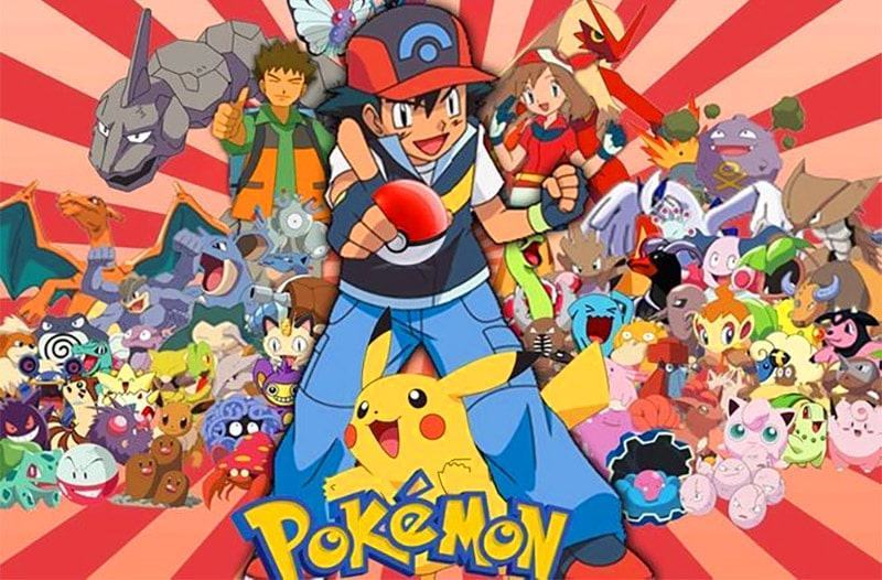 Hình ảnh thế giới pokemon của satoshi