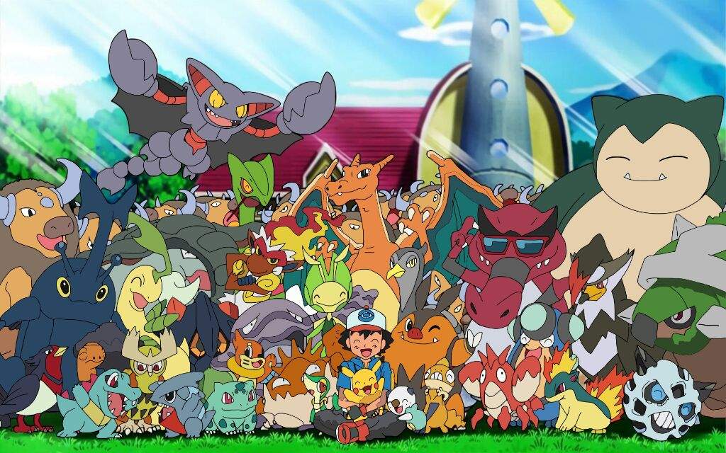 Tất cả hình ảnh pokemon của tro satoshi