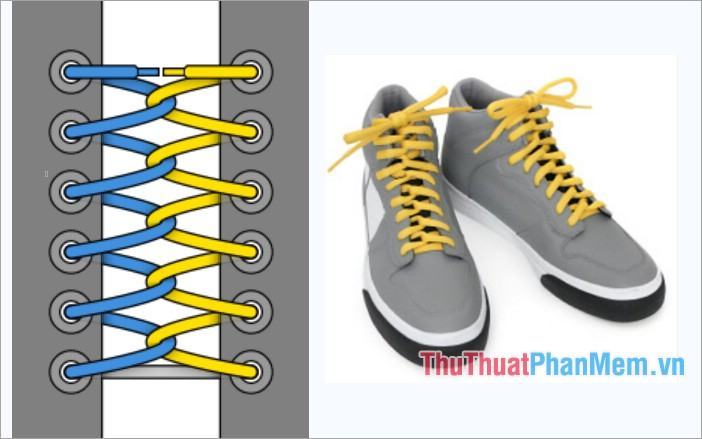 Làm thế nào để buộc dây giày trong một vòng lặp