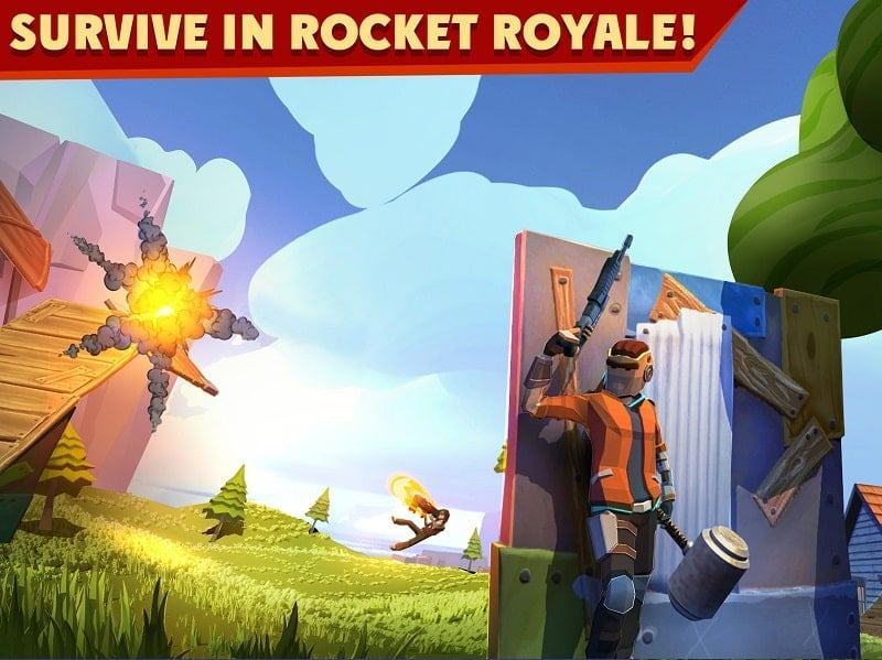 Tải xuống bản mod Rocket Royale