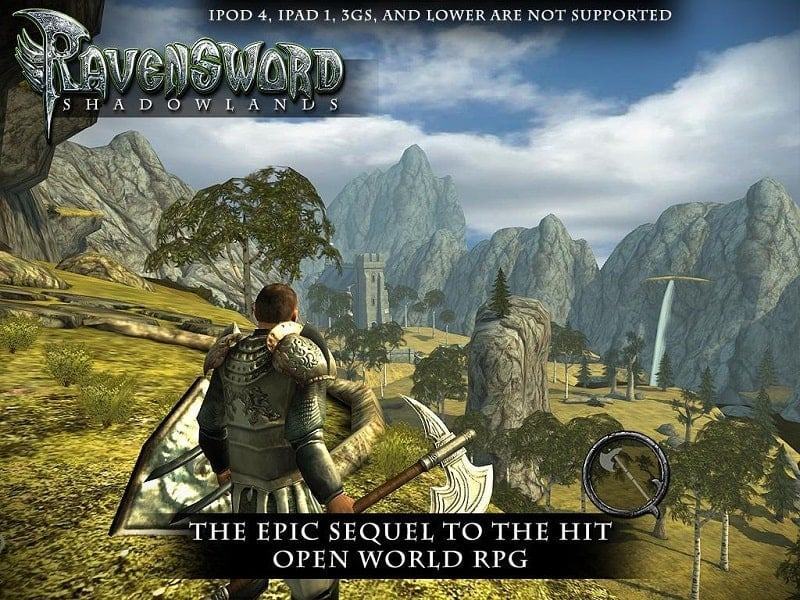 Apk mod Ravensword miễn phí