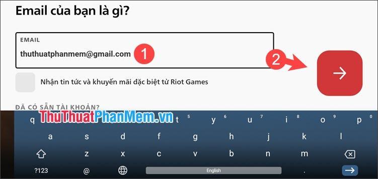 Bạn nhập địa chỉ email để đăng ký