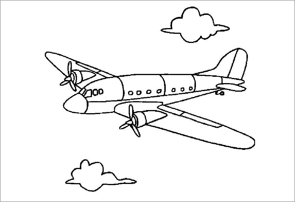 Learn to paint airplanes for kids