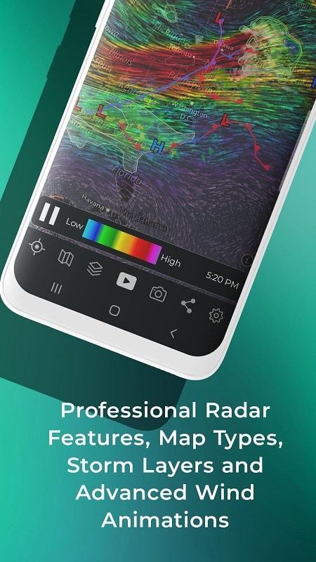 Radar thời tiết miễn phí MyRadar