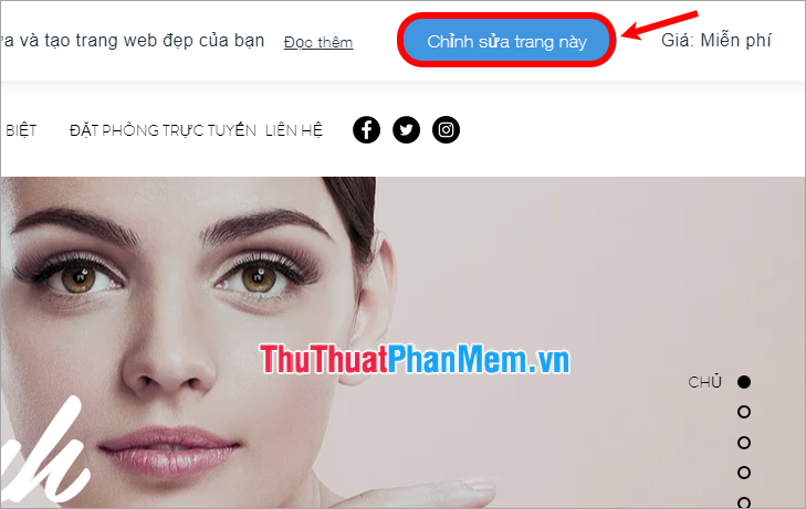 Chọn Chỉnh sửa trang này