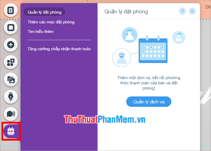 quản lý đặt phòng