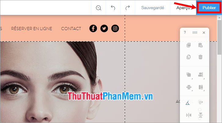 Xuất bản trang web của bạn