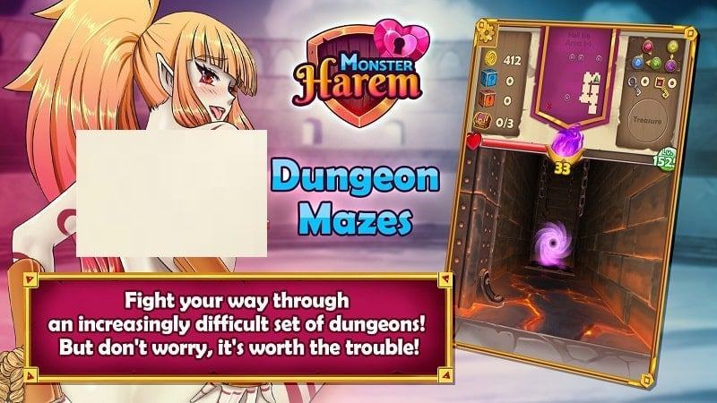 Monster Harem mod apk miễn phí