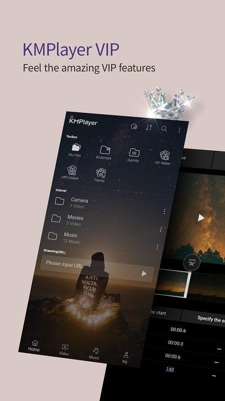 Chế độ KMPlayer Plus