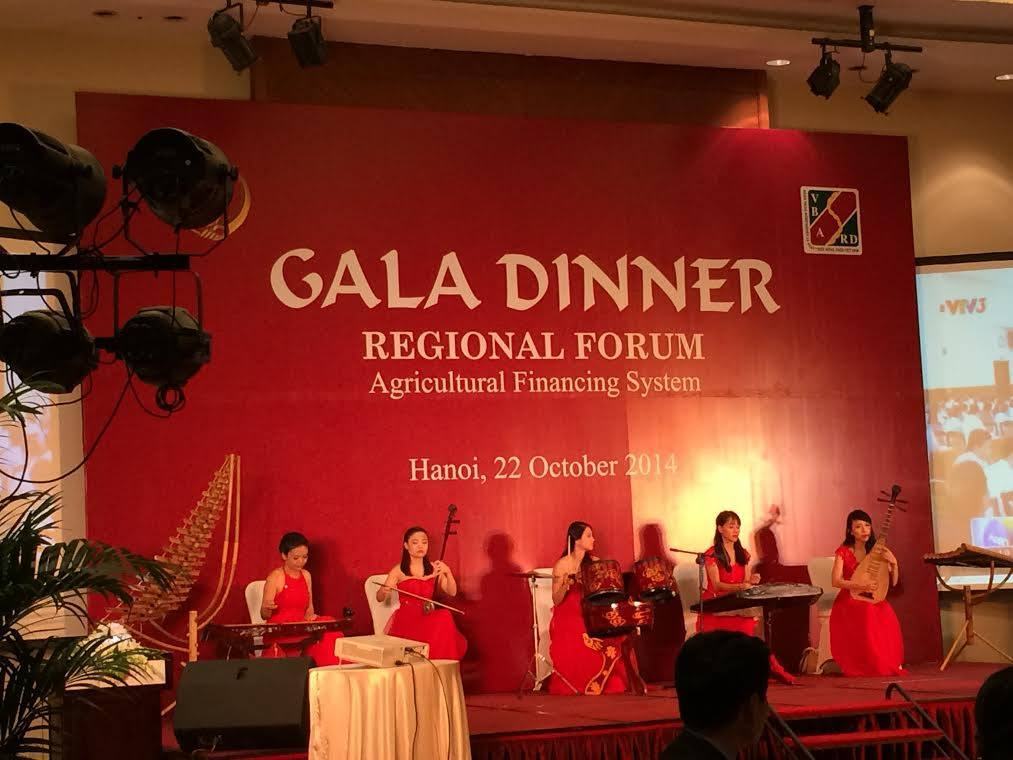 Backdrop gala dinner của ngân hàng