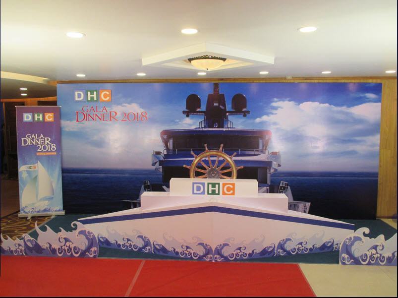 Thiết kế backdrop gala dinner đẹp