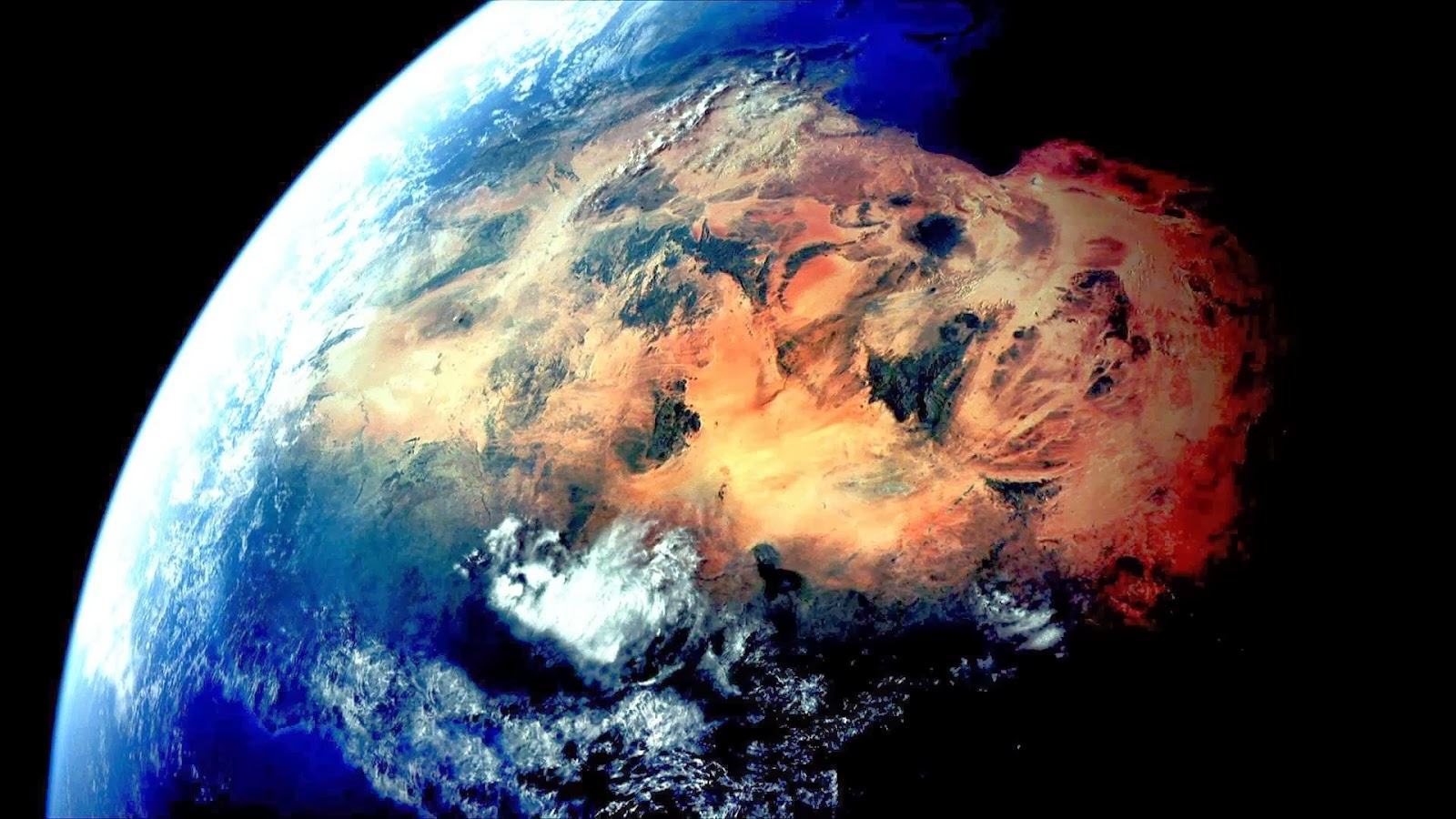Hình ảnh Trái đất nhìn từ vũ trụ