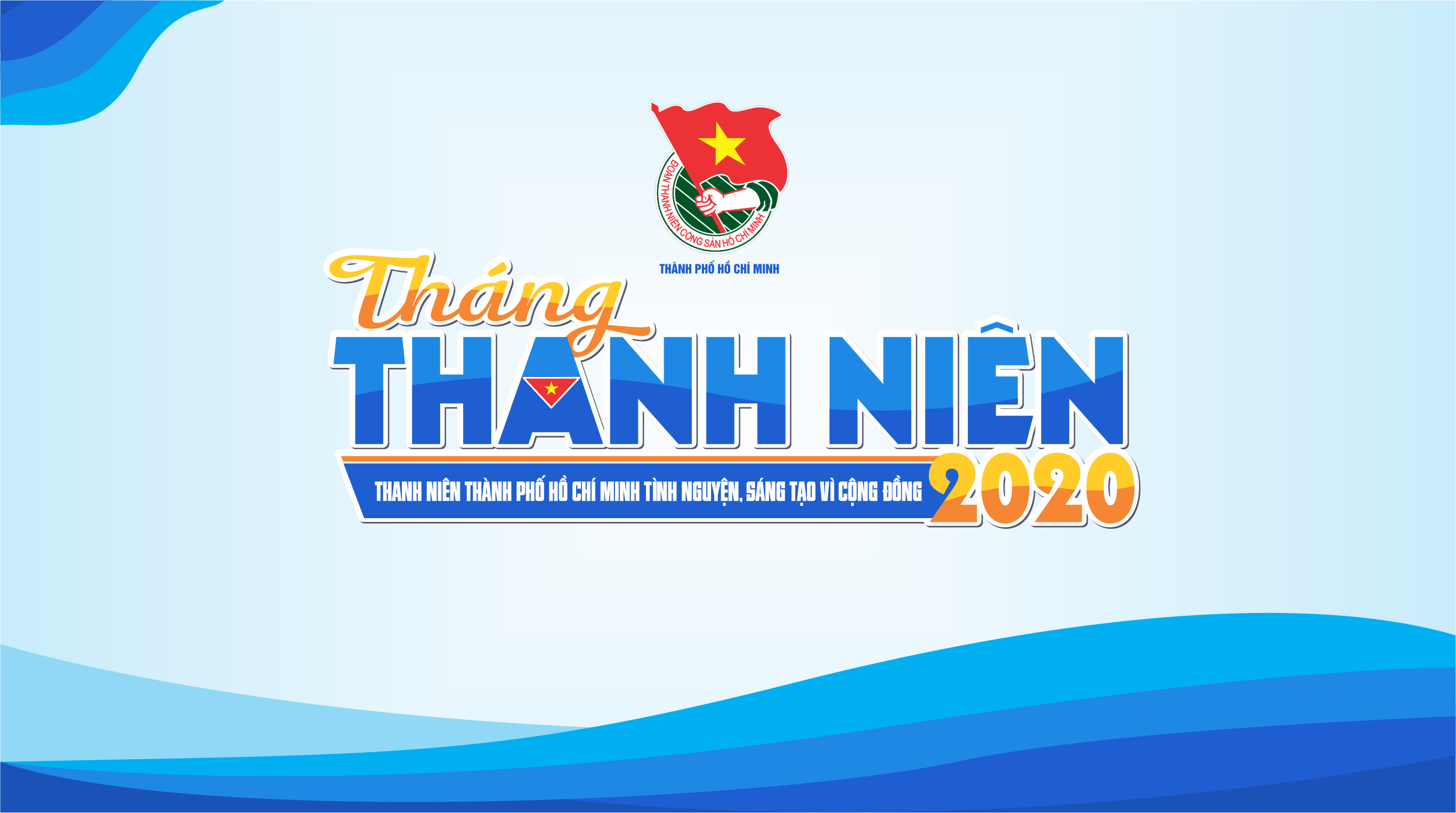 Ảnh nền đoàn thanh niên đơn giản mà đẹp