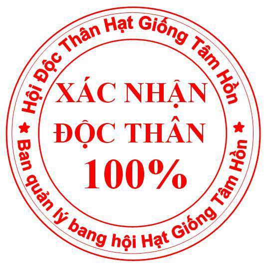 Hình ảnh chứng nhận FA độc thân