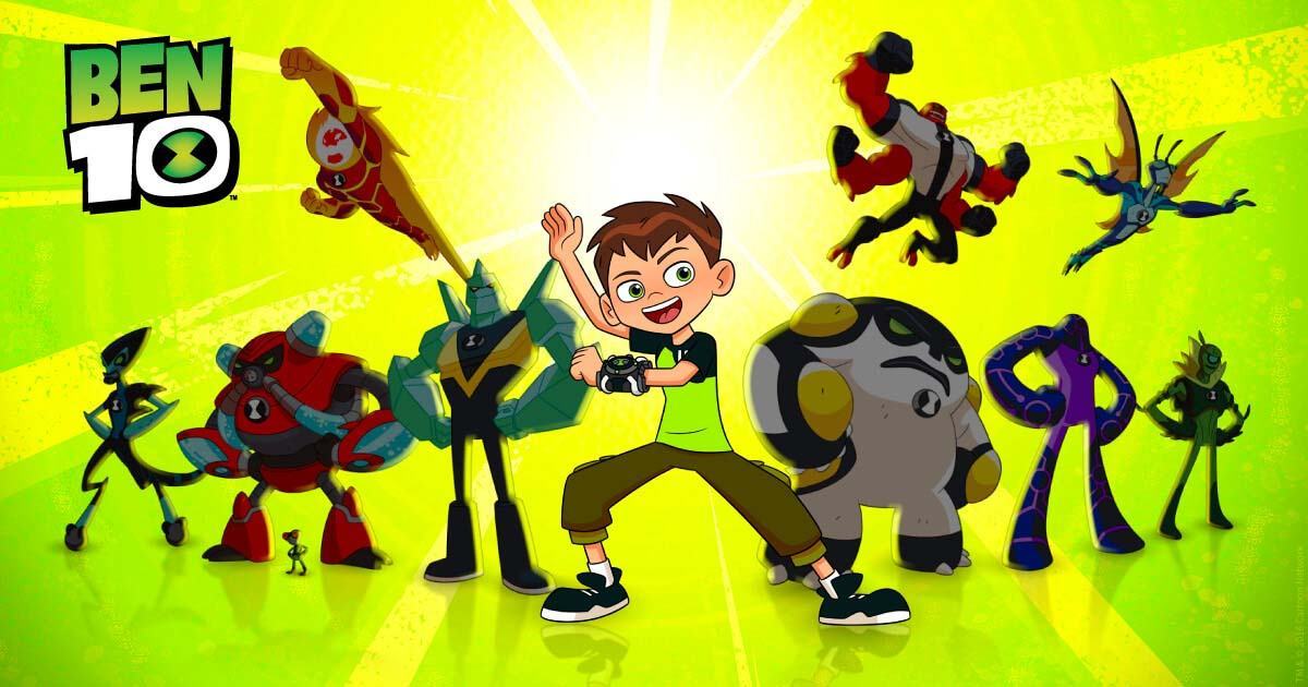 Hình ảnh hoạt hình ben 10 đẹp