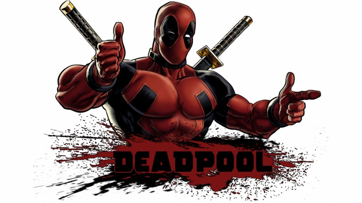 Hình ảnh hoạt hình deadpool đẹp